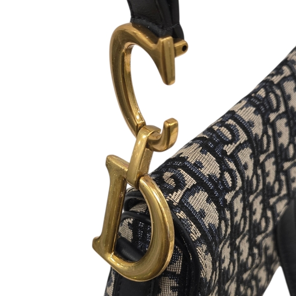 Dior Mini Oblique Saddle Shoulder Bag - Picture 5 of 14